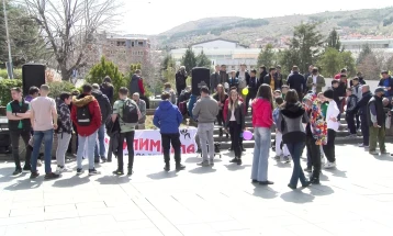 Протест на борачите и борачките на штипска „Олимпија“