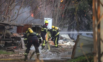 Пожарот кај „Треска“ локализиран, според градоначалничката Арсовска најверојатно бил подметнат