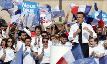 Макрон на предизборен митинг во Марсеј: Политиката што ќе ја водам во следните пет години ќе биде еколошка