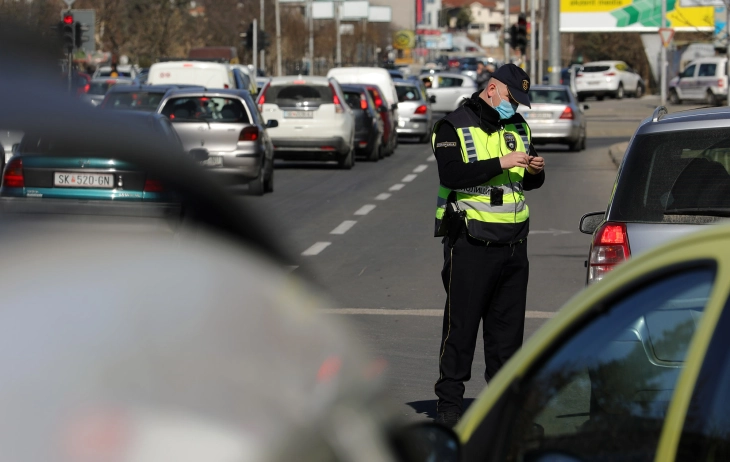 Казнети 120 возачи во Скопје, 37 за брзо возење