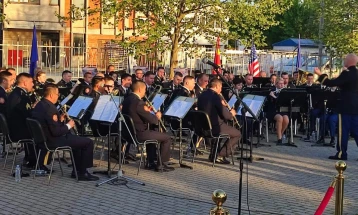 Заеднички концерт на воените оркестри на Северна Македонија и на САД за Европа и Африка