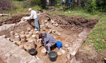 Откриена римска бања на локалитетот Долиште кај Прилеп