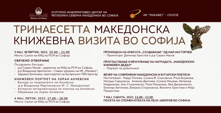 Македонски и бугарски поетеси на заеднички поетски митинг во Софија (ПВТ)