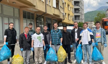 Во Тетово се спроведе акцијата за расчистување отпадоци „Генералка викенд“
