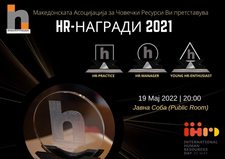 Доделување HR-награди за 2021 година