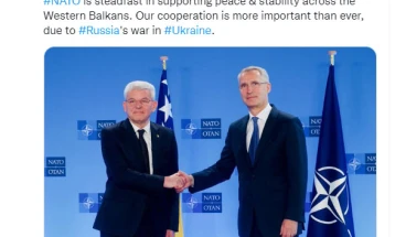 Столтенберг: НАТО непоколеблив во поддршката на мирот на Западен Балкан