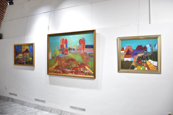 Изложба „Боите на животот“ на Зана Рамадани во Уметничка галерија Тетово