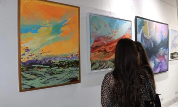 Самостојна изложба на Забедин Мемиши во Уметничката галерија во Тетово