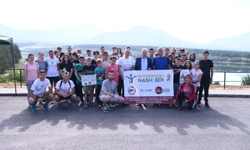 Со прошетка и активности во Прилеп одбележан Светскиот ден на ретко заболување на црниот дроб