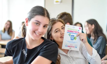 Млади иноватори од Валандово следеа презентација на решенија за заштита на животната средина