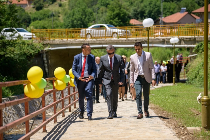 Пуштена во употреба пешачка патека кон манастирот „Св. Јоаким Осоговски“ во Крива Паланка