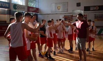 У18: Македонските кошаркари ги стартуваа подготовките за Европското првенство
