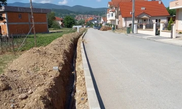 Се гради нова водоводна линија во населбата Пролет во Делчево