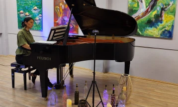 Во Музеј Неготино концерт на пијанистката Емилија Кабранова Филипова 