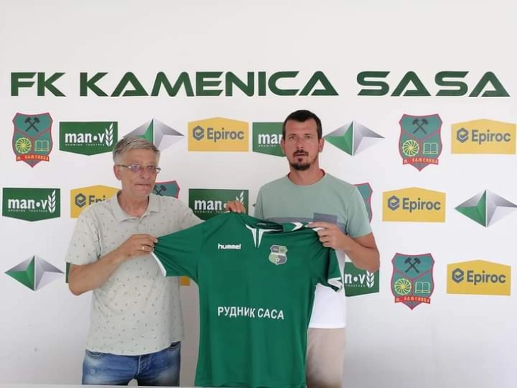 Напаѓачот Бошко Ступиќ е нов фудбалер на ФК ,,Каменица Саса