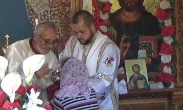 Црковна богослужба во чест на Св.Наум Охридски - Чудотворец