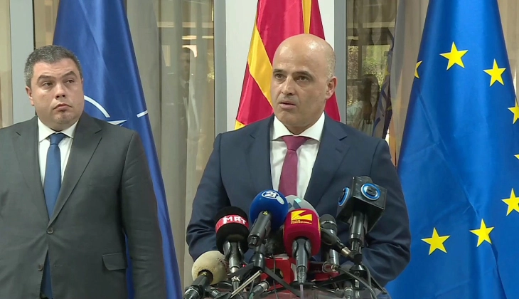 Ковачевски: Дел од коалиционите партнери изразија позитивни ставови по однос на францускиот предлог