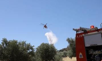 Пожар на Пелопонез, превентивно евакуирани четири села