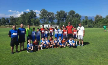 Младински екипи од Делчево и Берово на пријателски фудбалски турнир во Банско