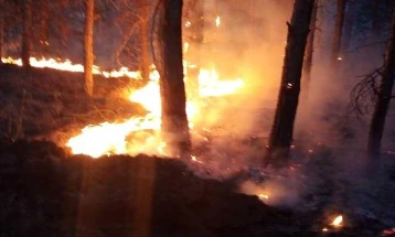 Два пожари вчера во околината на Велес, повредени нема