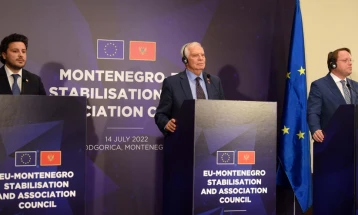 Борел: Не треба да има ништо поважно за Црна Гора од европскиот пат