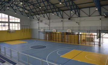 Реконструирана спортската сала во велешкото  ООУ „Св.Кирил и Методиј“