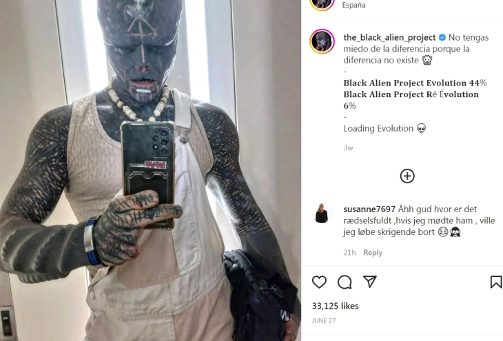 „Црниот вонземјанин“ очаен - не може да најде работа