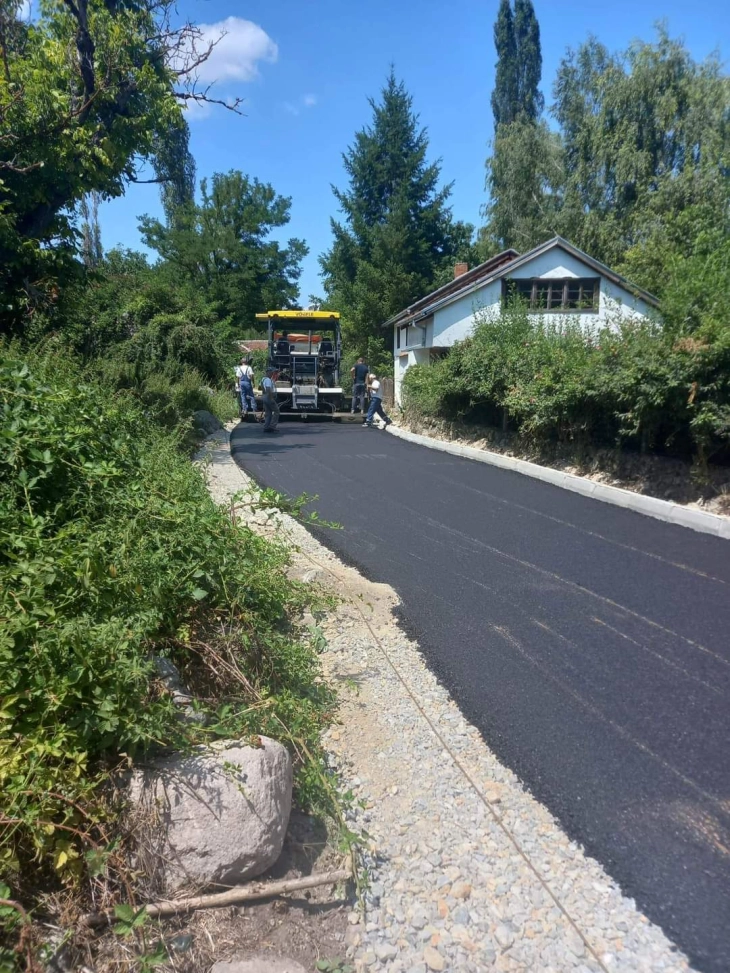 Реконструкција на локалниот пат во село Бохула 