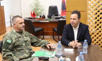 Арбен Кинѓи е новиот началник на Генералштабот на албанските вооружени сили 