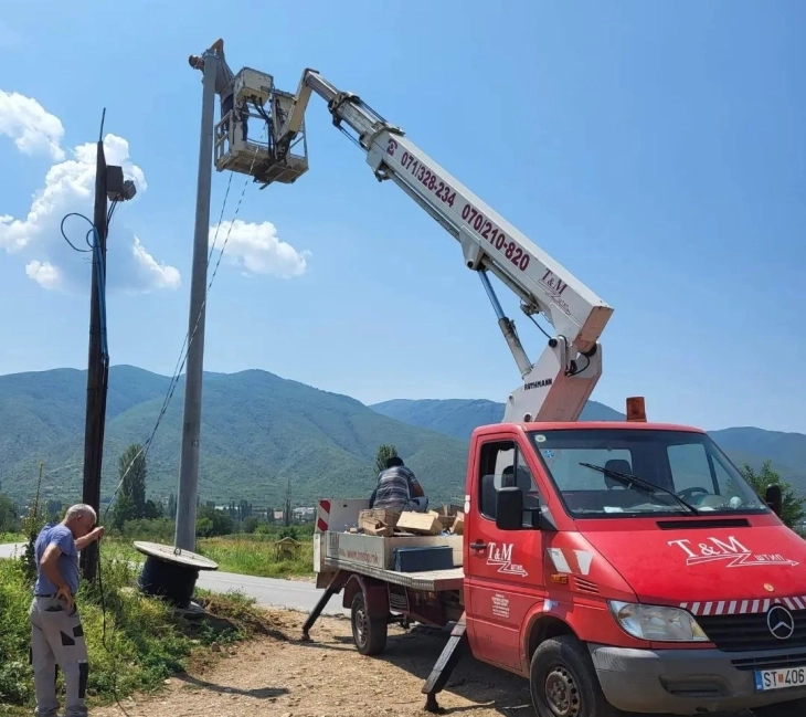 Општина Зрновци реализира проект за ново јавно осветлување