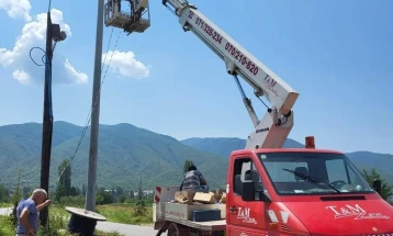 Општина Зрновци реализира проект за ново јавно осветлување