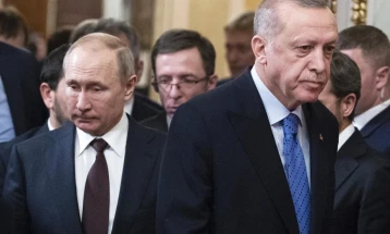 Путин и Ердоган денеска на средба во Сочи, втора за 17 дена