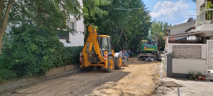 Град Скопје започна со реконструкција на улицата „Скоевска” во Радишани