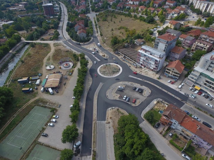 Привршува изградбата на кружниот тек кај „Митев мост“ во Куманово