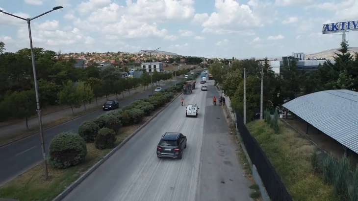 Изменет сообраќаен режим на влезот на Штип