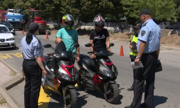 Санкции за 231 возач на мотоцикли, одземени четири возила