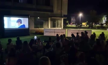 Кино на отворено во Македонска Каменица