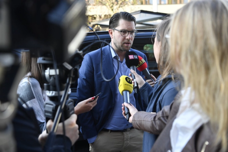 Раст на популарноста на Шведските демократи во пресрет на изборите на 11 септември