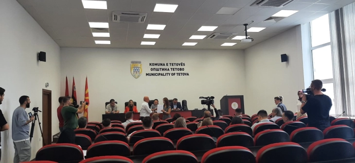 ОИК Тетово им ги додели уверенијата на новите членови на Советот на Општина Тетово