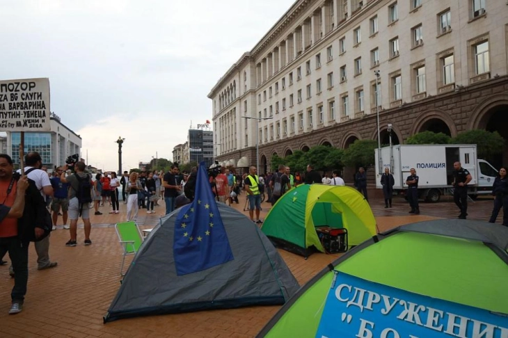 Демонстрантите во Софија бараат оставка од Христов поради преговорите со „Газпром“