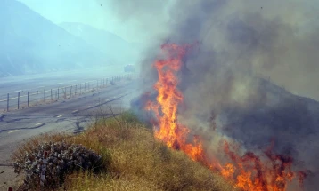 Пожари во близина на Лос Анџелес и во рурални области на Калифорнија