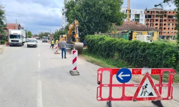 Почна изградбата на пешачка патека во Илинден