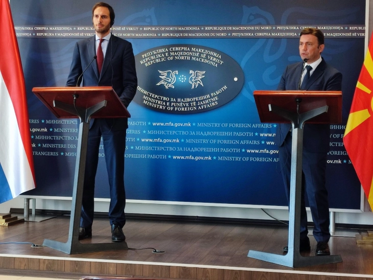 Османи - Хукстра: Пријателството и партнерството помеѓу нашите две држави што се одвива во последните три децении