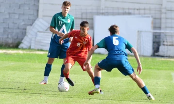 У16: Македонските фудбалери ремизираа против Словенија