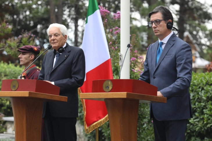 Матарела - Пендаровски: Односите на Италија и Северна Македонија во нагорна линија