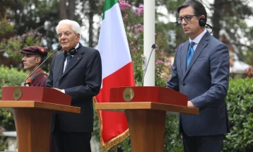 Матарела - Пендаровски: Односите на Италија и Северна Македонија во нагорна линија