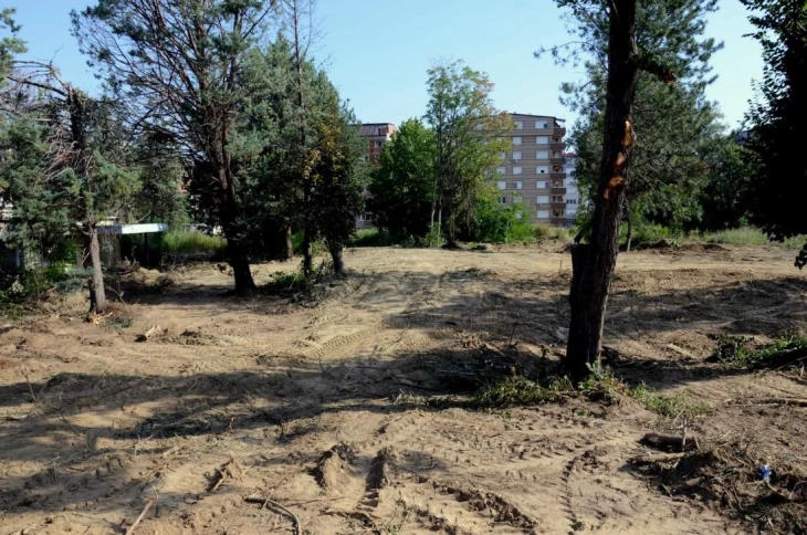 Почна изградбата на нов парк во Струмица