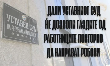 ССМ го повикува Уставниот суд да ја отфрли иницијативата за „работа во недела”