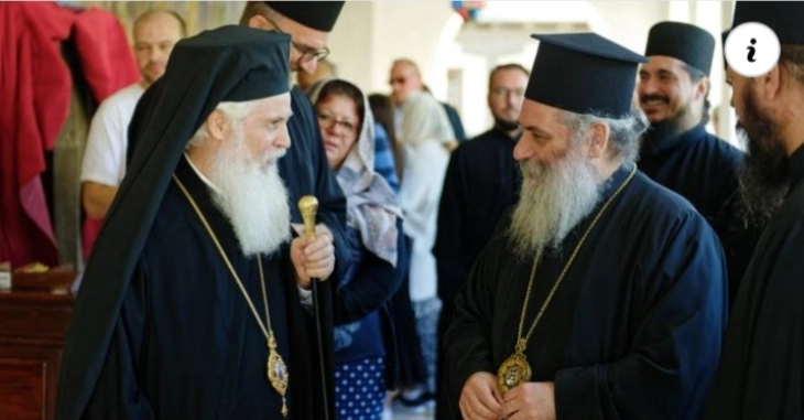 Во посета на Бигорски манастир митрополит г. Николај од албанската православна црква