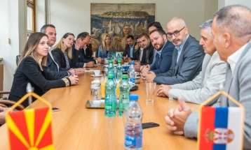 Герасимовски: Ја интензивираме соработката со општина Стари Град од Белград во културата, спортот и туризмот